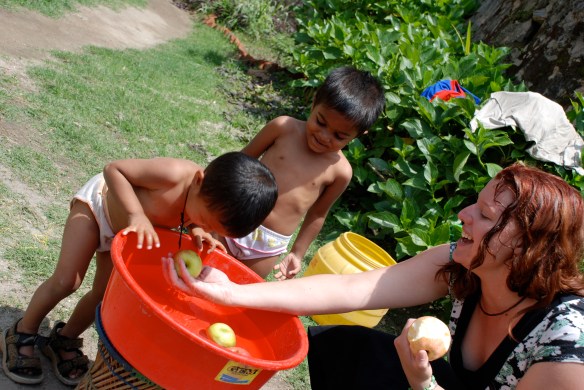 Ok, yes, there was a little bit of cheating going on with the littlies!