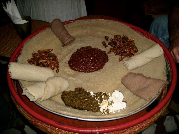 Injera! Yum!