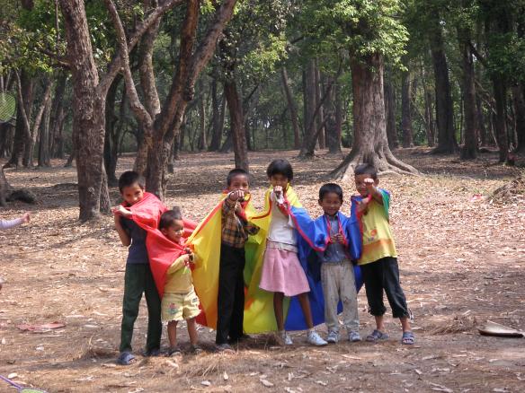 Multiple superhero capes...