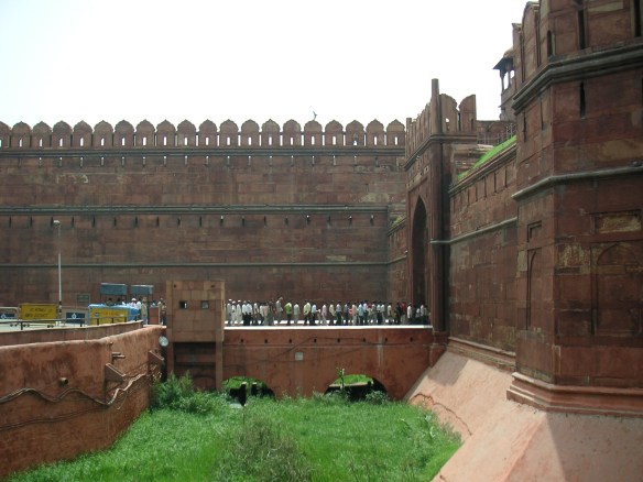 The queue to get in....