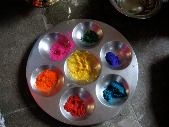 All the tikka colours