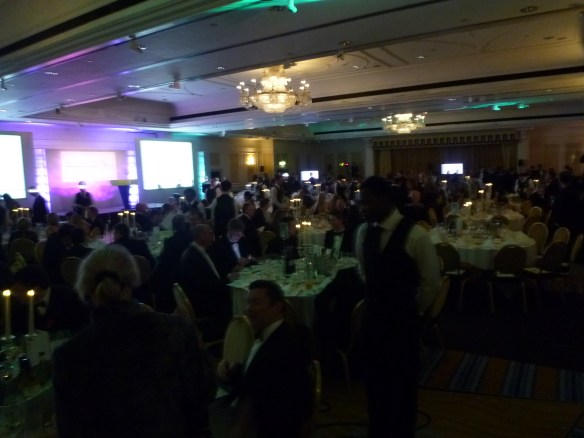 The actual e-learning awards in the other Mariott Grosvenor Hotel....